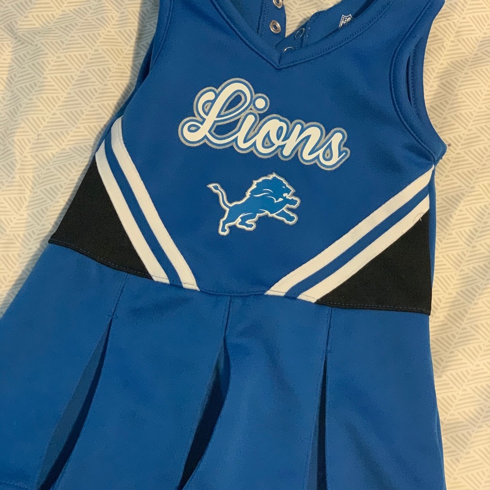 Toddler Detroit Lions Cheer Dress